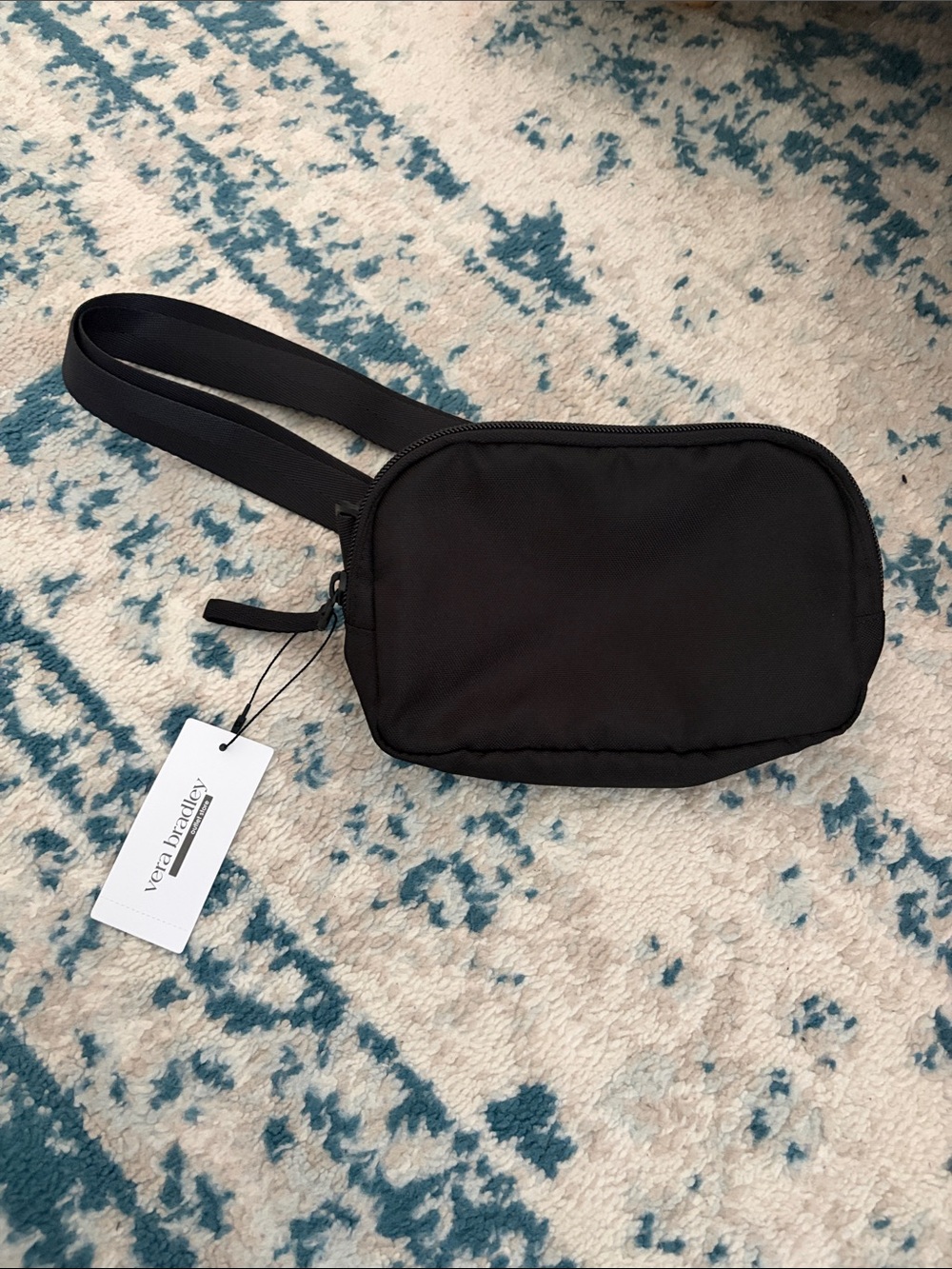 Vera Bradley Black Crossbody Wristlet